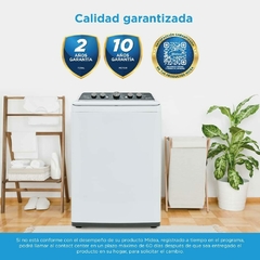 Lavadora Midea Carga Superior Vortex Wash 23Kg Agitador 5 perillas