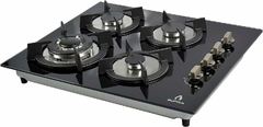 SUPRA Parrilla a gas de 4 quemadores para empotrar de 60 cm