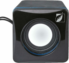 Green Leaf 18-9152BL Bocina Multimedia Usb con 3X2W Rms/50 Pmpo, Color Negro con Azul - tienda en línea