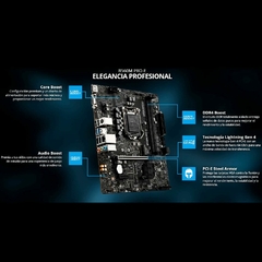 PC DE ESCRITORIO PROFESIONAL - MOTHERBOARD B560 PRO-E 11A GEN/PROCESADOR INTEL CORE i3/8GB RAM/SSD 480GB DISCO DURO/MONITOR 22"/ADAPTADOR WIFI/TECLADO, MOUSE INALAMBRICO/BOCINA/WINDOWS 10 - CM | Ahorita lo Pides, Ahorita lo Recibe