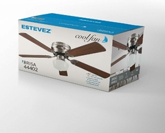 Ventilador de Techo Con Luz y 5 Aspas Reversibles | 42 Pulgadas (107 cm)