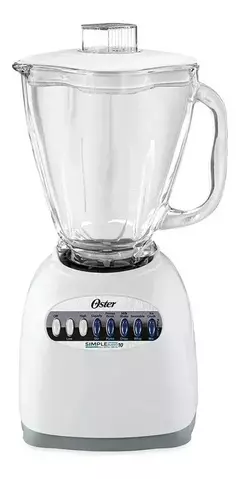 LICUADORA OSTER 10 VEL BLANCA VASO DE VIDRIO - comprar en línea