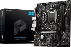 MSI Motherboard B560M Pro E Intel 1200 Micro ATX