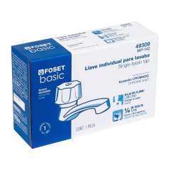 LLAVE INDIVIDUAL PARA LAVABO FOSET - comprar en línea