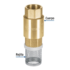 Pichancha con rejilla de acero inoxidable FOSET en internet
