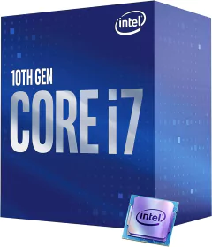 PROCESADOR INTEL CORE I7-10700 S-1200 10A GEN / 2.9 - 4.8 GHZ / CACHE 16MB / 8 CORES / GRAFICOS UHD 630 / VPRO / CON DISIPADOR / COMPUTO ALTO IPA