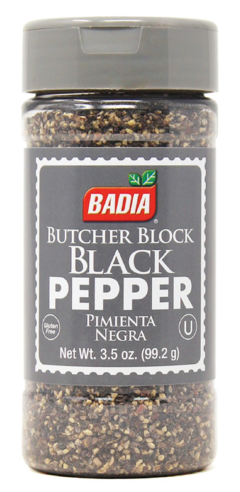 PIMIENTA MOLIDA BUTCHER BLOCK 99.2g BADIA