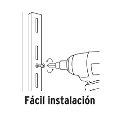 Cremallera para mensula sencilla 1.5m en internet