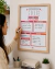 Quadro Organizador de Afazeres com Vidro para Escrever Planejamento Diário Semanal Lista de Tarefas Estudos Trabalho Casa - comprar online