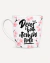 Caneca Urban Deus é Bom o Tempo Todo Porcelana Presente Religioso