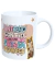 Caneca “Entrego, confio, dou uma surtada e agradeço” - Presente Pop