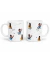 Caneca Personalizada Te Amamos Papai com Fotos dos Filhos