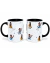 Caneca Personalizada Te Amamos Papai com Fotos dos Filhos - Presente Pop