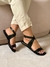 Rasteira kika (cacau e preto) - comprar online