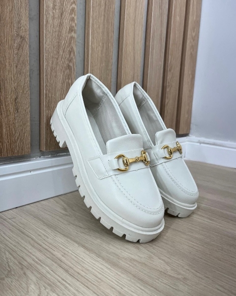 Mocassim Vívian Off White