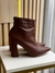 Bota cano curto (caramelo, cacau, preto) - loja online