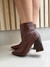 Bota salto bloco cacau - comprar online