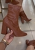 Bota Anastácia ( preto, off white e caramelo ) - comprar online