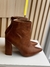 Bota cano curto (caramelo, cacau, preto) - Uze Thay Shoes