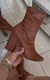 Bota Anastácia ( preto, off white e caramelo ) - Uze Thay Shoes
