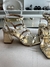 Sandália Magda (branco, bronze e ouro light - Uze Thay Shoes