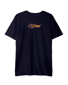 Camiseta Wanted - Penmanship (Preto)