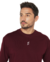 Camiseta zerØ ✘ - Básica (Bordô) - loja online