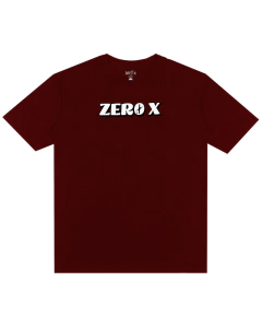 Camiseta zerØ ✘ - 0X (Bordô)