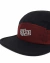 Boné Stranger Five Panel Creative Business (Preto/Vinho) na internet