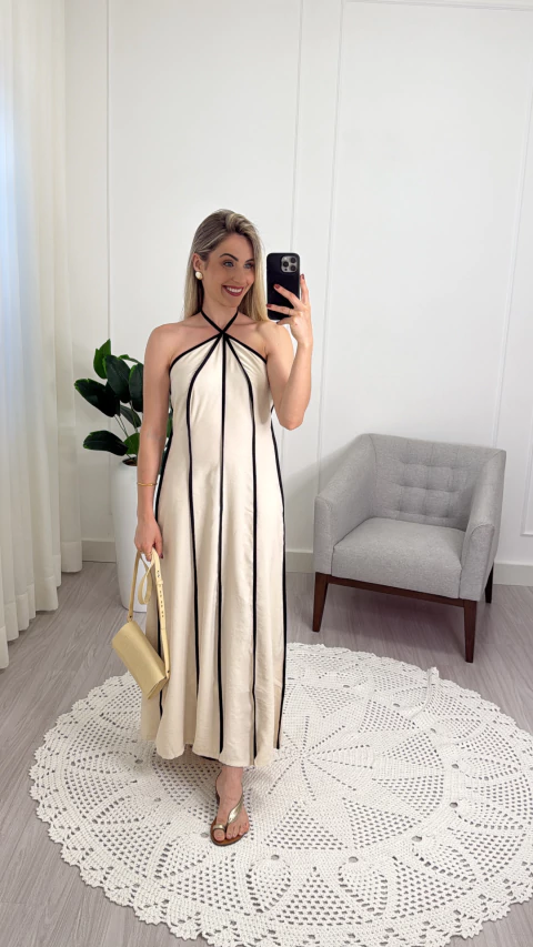 Imagem do Vestido Listras Joice
