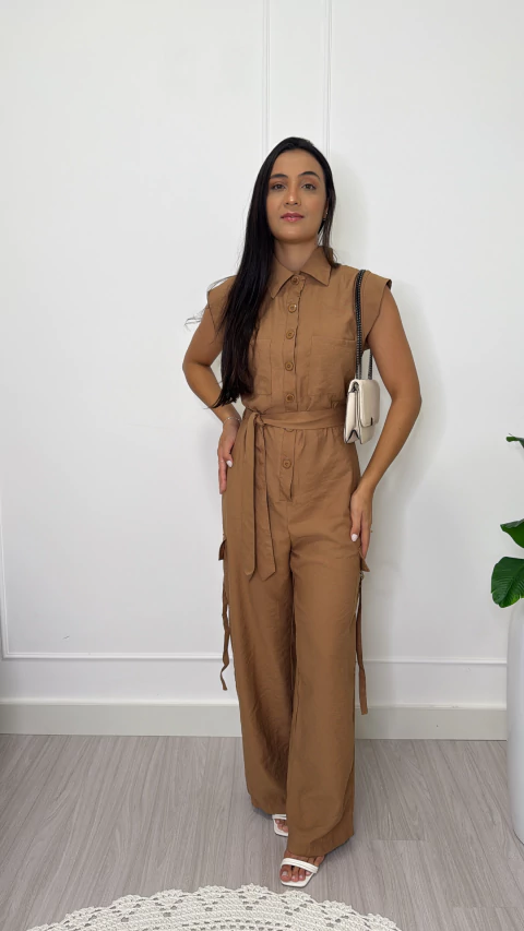 Macacão de Alfaiataria Marrant Júlia - L'amour Store