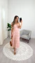 Imagem do Vestido Mídi Chiffon Bordado