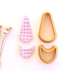 Kit Cortador Gota Boho - 5,5 cm