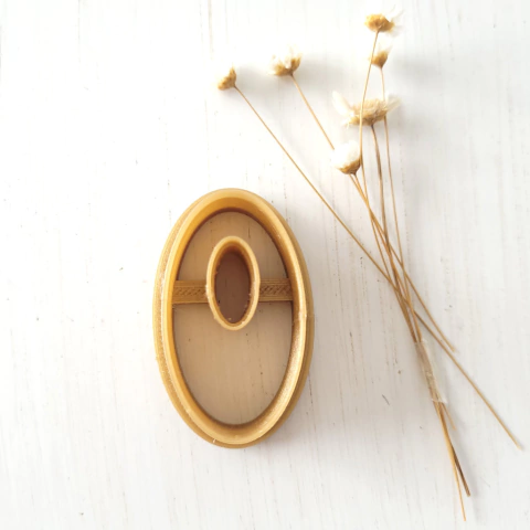 274 - Cortador Oval Vazado