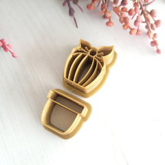 211 - Cortador Cacto com Vasinho - 4,5cm - comprar online