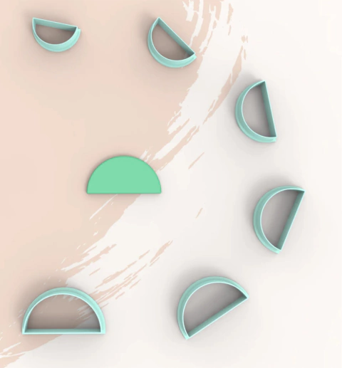 001 - Cortador Semi Círculo