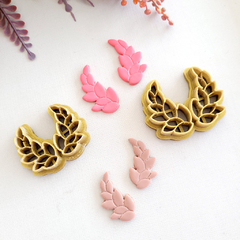 Cortador Ear Cuff Folhas - Amarebela