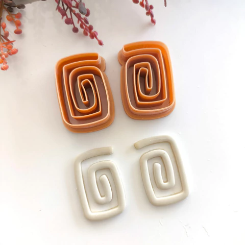 Par Espiral Quadrado