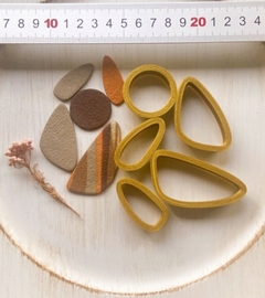 Kit de peças orgânicas grandes - Amarebela