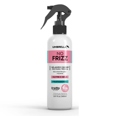 Umbrella NoFrizz Tratto Milano Anti Frizz PROFISSIONAL Finalizador e Proteção Térmica 240ml