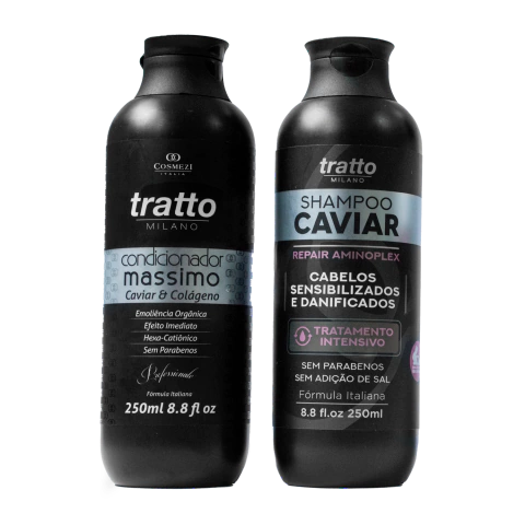 Reconstrução e Hidratação Fios Ressecados e Crespos Kit