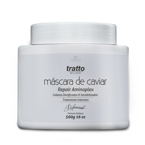 Máscara Caviar Aminoplex Tratto Reconstrução Imediata Reparadora 500g