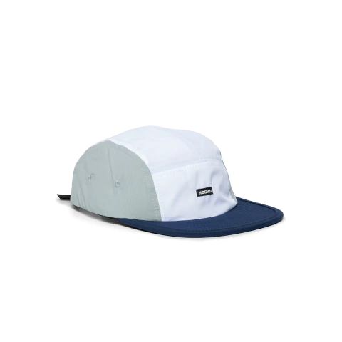 Boné Hocks Five Panel Tricolor Aba Flex Branco