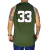 Regata Basquete M10 Plus Size Classic Boston 33 Hex-Dry Verde na internet