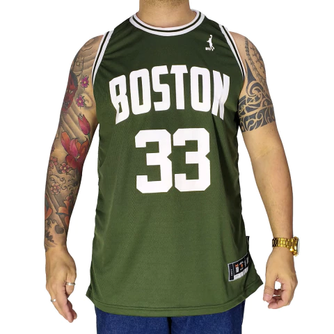 Regata Basquete M10 Classic Boston 33 Hex-Dry Verde