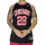 Regata Basquete Plus Size M10 Classic Chicago Roth Dry Preto