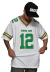 Camisa Futebol Americano M10 Plus Size Green Bay 12 Branco - comprar online