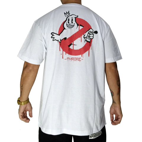 Camiseta Throne Company GhostBusters Caça Fantasma Hip Hop