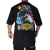Camiseta Trip Side Oversized Thug Life Ladrão S165 Preto