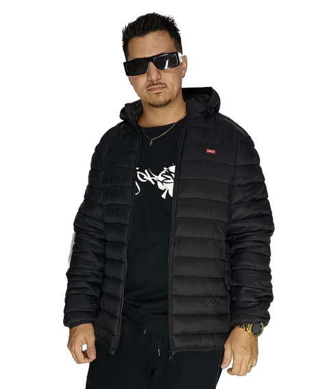 Jaqueta Bomber Puffer Aston Preto AST-001